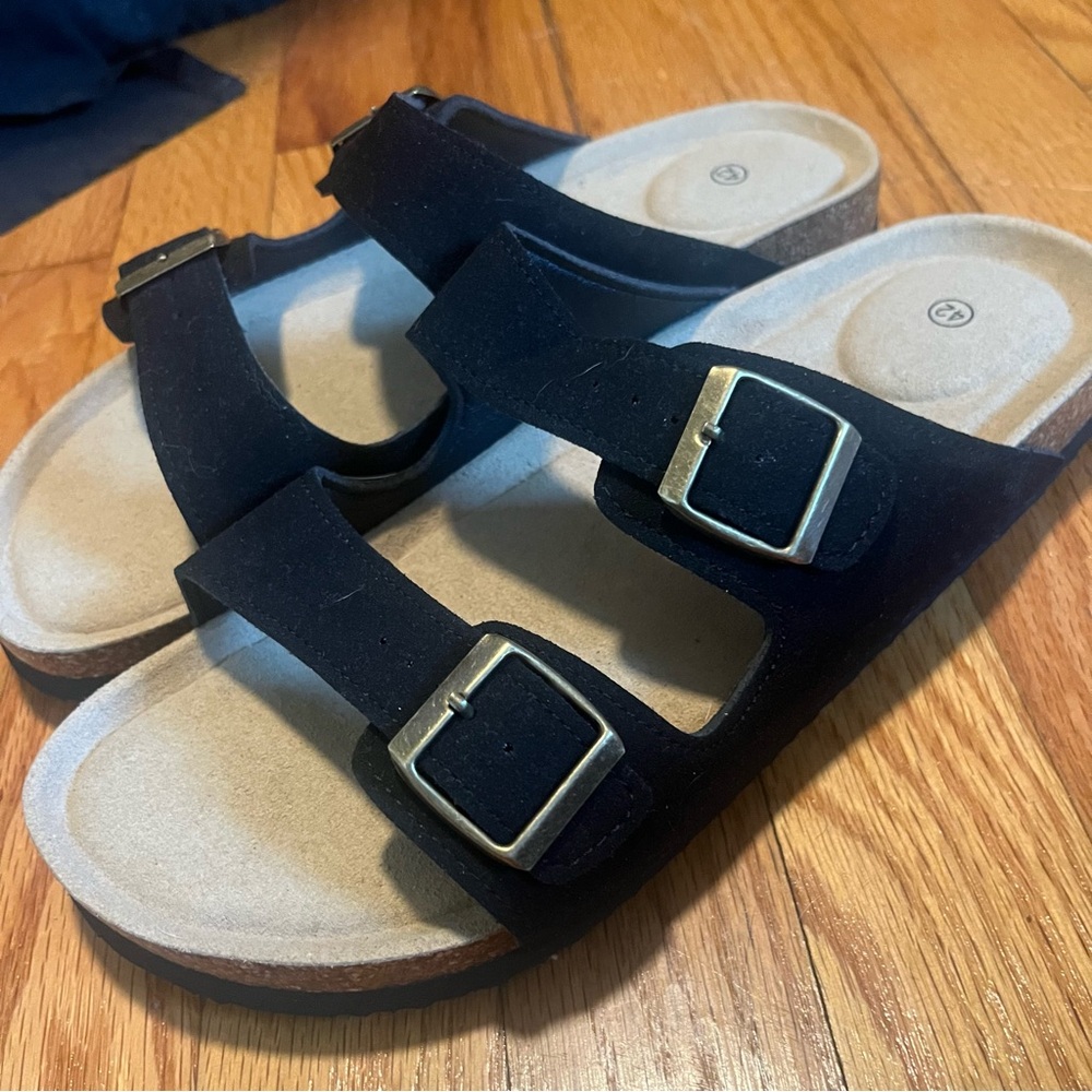 SHEIN Women’s Adjustable Strap Footbed Sandals